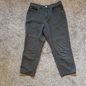 BDG Olive Green Crop Pants